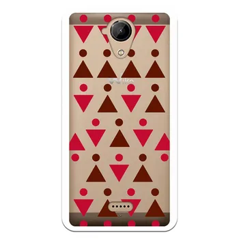 

Red WP005 Triangulos costume drawing stand case for Wiko U Feel Lite