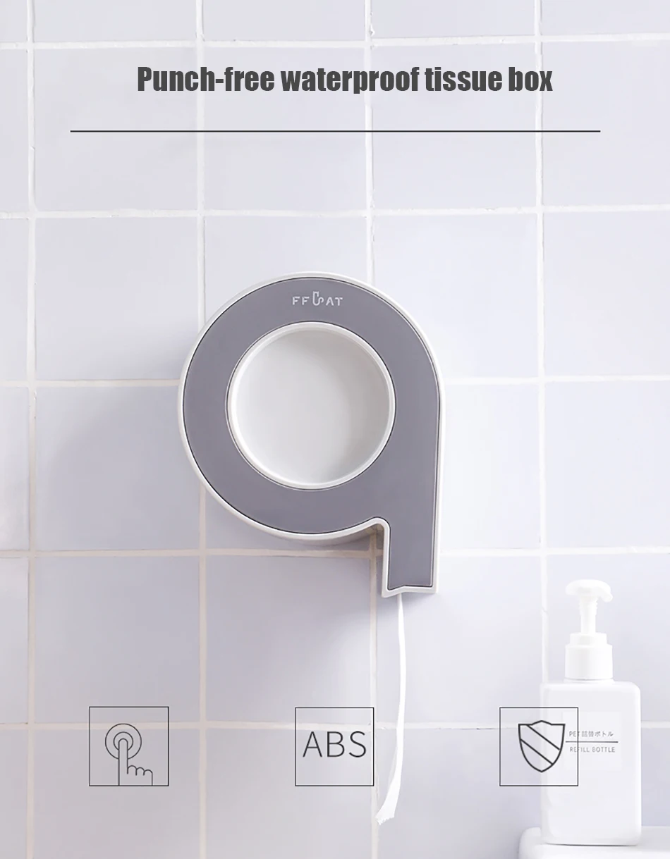 ONEUP водонепроницаемый держатель для туалетной бумаги гигиенический диспенсер для бумаги для ванной комнаты настенный ящик для хранения Портативный аксессуары для ванной комнаты