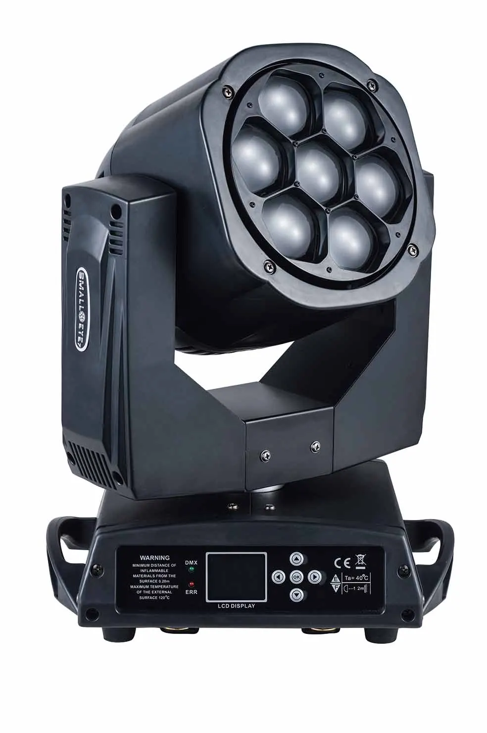 4 шт./лот светодиодная Подвижная головка 7*15 Вт в 1rgbw led zoom движущаяся пчелиный глаз