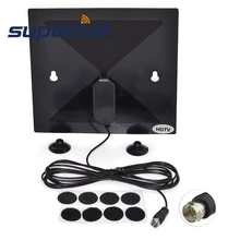 Superbat 3 м прозрачный ТВ HD Цифровая антенна-As Seen on ТВ скользящая по волосам для облегчения расчесывания для кабеля купюр черные ED