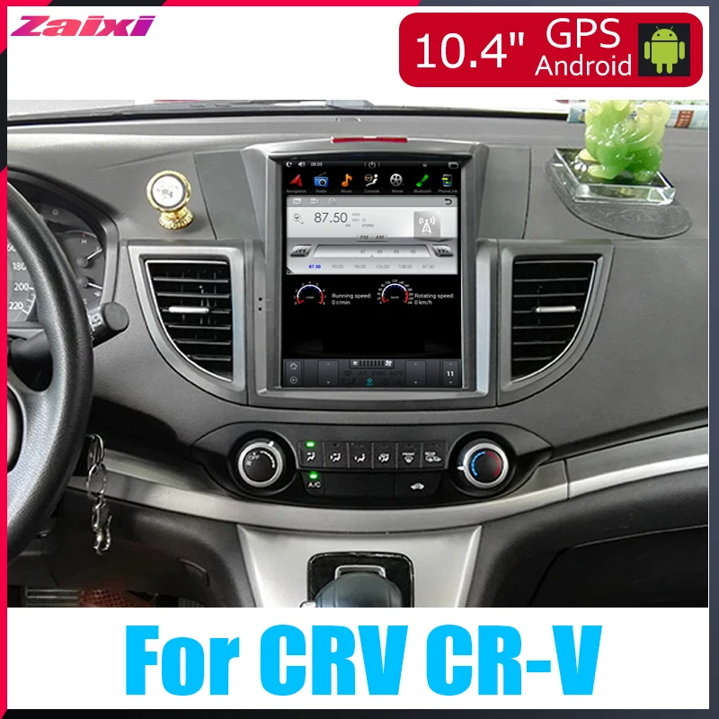 Для Honda CRV CR V 2012 2013 2014 2016 большой экран Тесла вертикальный Android автомобильный ПК GPS
