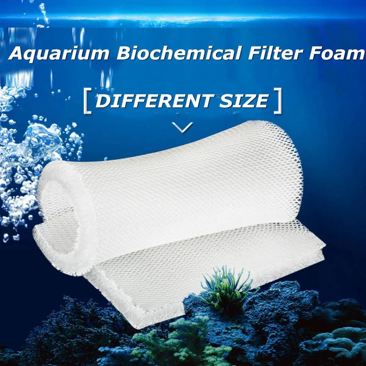 Волокно аквариумный биохимический фильтр пена хлопок Губка экологическое одеяло аквариум фильтрация пруда материал многоразовый фильтр очистки