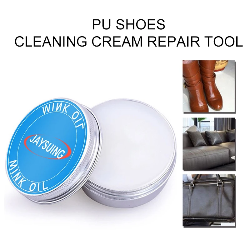 Multifunctional Leather Cleaner Car Seat Sofa Leather Clothing Decontamination Cleaning Cream All-Purpose Leather Repair Tool