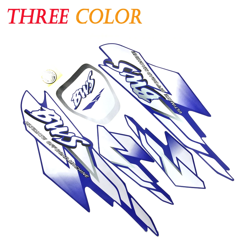 x2 80mm Autocollant Yamaha Autocollants Moto Blancs plus en MAGASIN