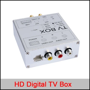 

Double antenna 120KM/H (Max) High Speed Car HD DVB-T2 H.264 MPEG-4 Mobile Digital TV Turner Receiver For Russia Thailand