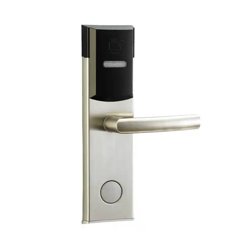 Electronic Rfid Card Door Lock With Key Electric Lock For Home
