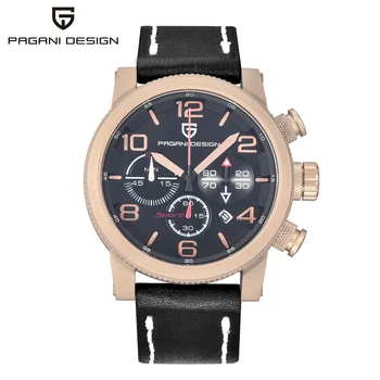 

Relogio Masculino PAGANI DESIGN Men's Luxury Brand Gold Military Watch Waterproof Chronograph Stopwatch Quart Wrist Watch Clock