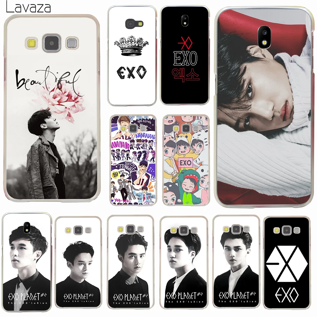 Твердый чехол для телефона Lavaza Kpop exo Lucky one Samsung Galaxy J8 J7 Duo J4 J5 J6 Plus 2018 2017 2016 J2 J3 Prime