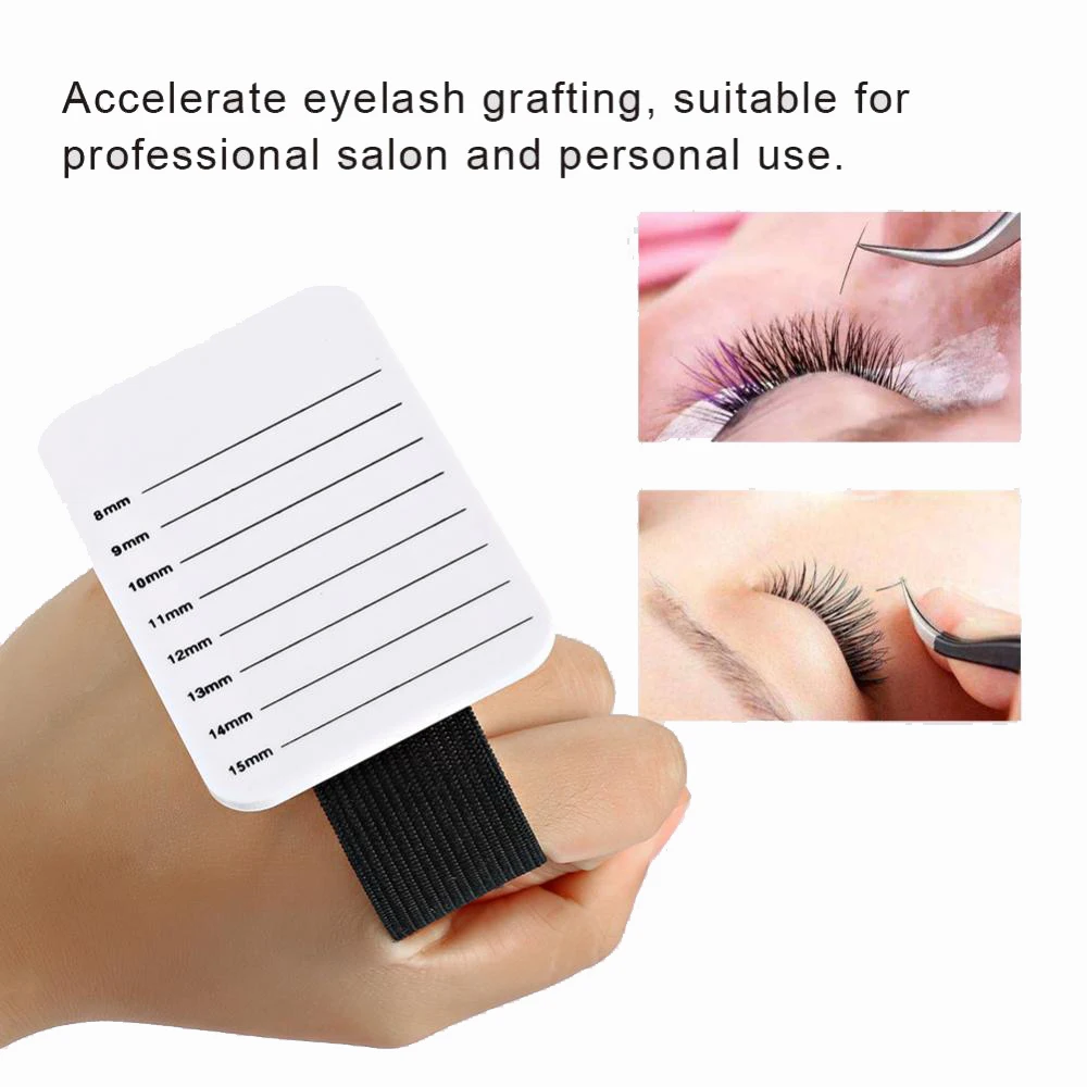 False Eyelash Strip 8 15mm Makeup Eyelash Plant Grafting Stand Tray