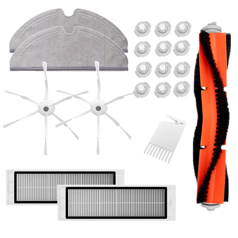 

20pcs Mi Roborock Vacuum Cleaner Accessory Replacement for Mi Robot Roborock Vacuum Cleaner Parts Kit