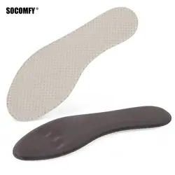 SOCOMFY Дышащие стельки Мягкая память губка массаж Спорт Пот-абсорбирующий стельки для бега ультра легкие туфли колодки вставка