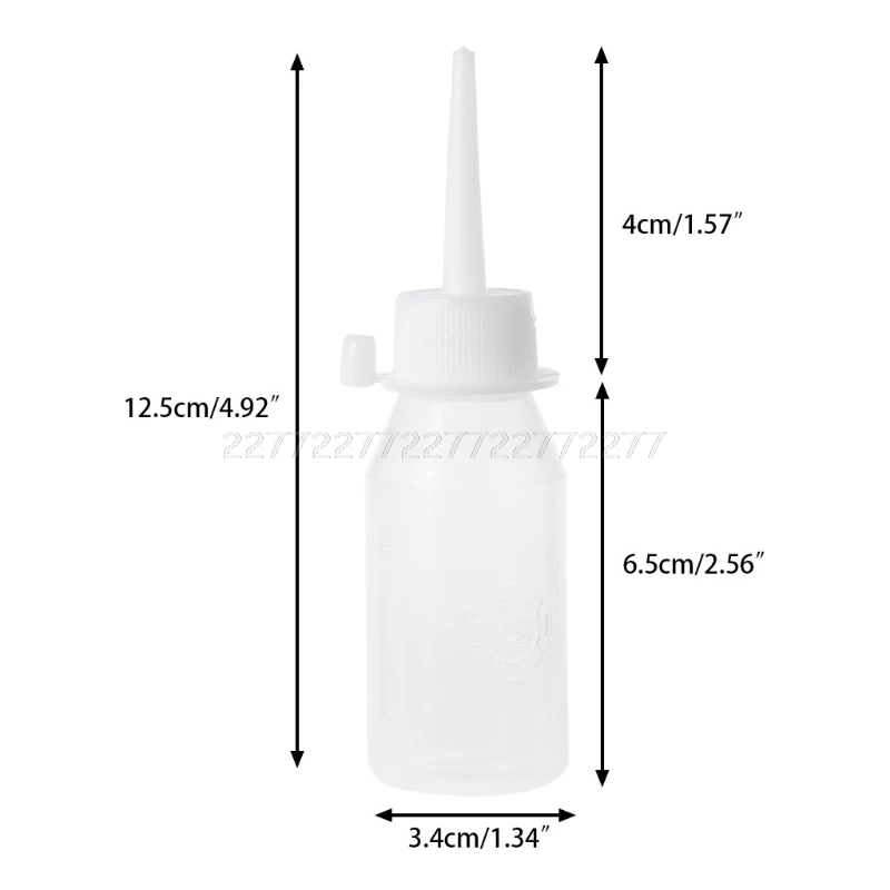 50 мл промышленный клей гель масло аппликатор выдавливание бутылка прозрачный белый струйный диспенсер N01 Прямая поставка