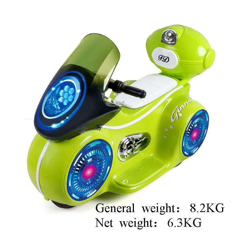 

2-5 Years Old Baby Ride On Cars Toys Two Wheels Motorcycle Battery Powered Safe Motorbike With Music