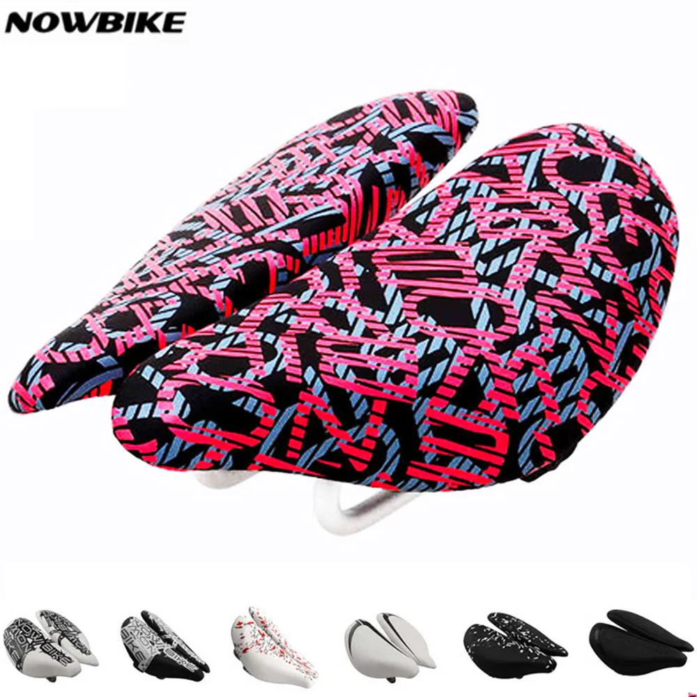 

Professional MTB saddle separation of the left and right to adjust the comfort of super light MTB Road bike saddle seat cushion