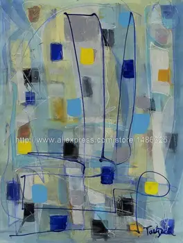 

Wall Decor Landscape Canvas Dining Room Paintings Mas european And American modern Imagery Painted Color Personality