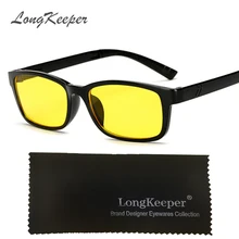 Longkeader новые очки для мужчин и женщин Suqare брендовая дизайнерская оправа для очков прозрачная оправа для очков Gafas KPP1