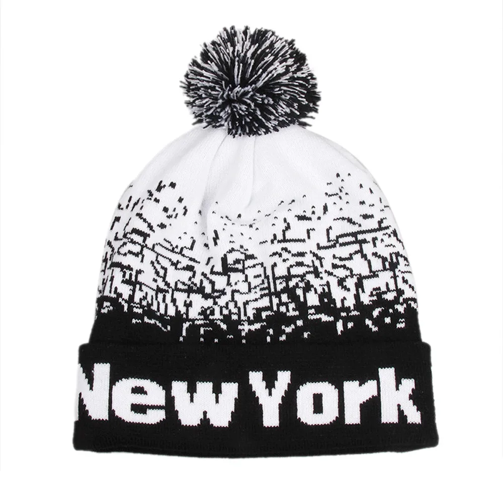 

Winter Hats for Women Beanie Men Skullies Bonnets Baggy Warm Winter Wool Knit Ski Beanie Skull Slouchy Caps Hat invierno