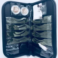 1 комплект 8 бровей Профессиональные трафареты для бровей для перманентного макияжа Eyerbrow