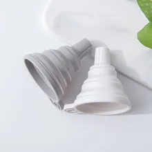 Складывающиеся воронки, портативные мини силиконовые складные телескопические воронки, кухонные инструменты, гаджеты