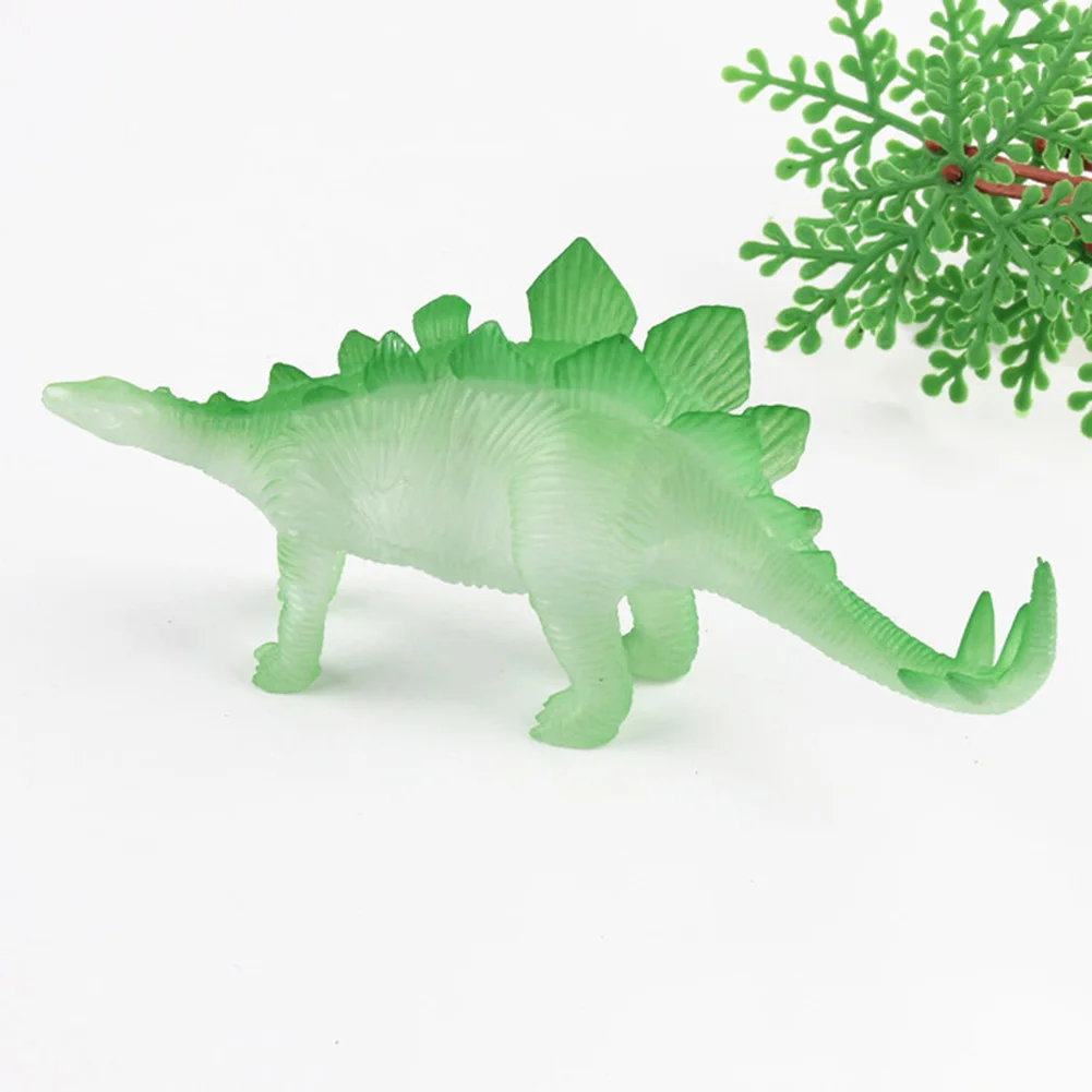 8 шт./компл. Ночной свет фосфоресцирующий динозавр фигурка Подарочная игрушка модель для детей Детские игрушки и хобби