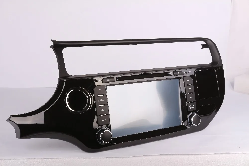 Discount GIFTS ROM 16G Quad Core Android 7.1 Fit Kia RIO 2015 2016 2017 CAR DVD PLAYER Multimedia Navigation DVD GPS STEREO RADIO VEDIO 4