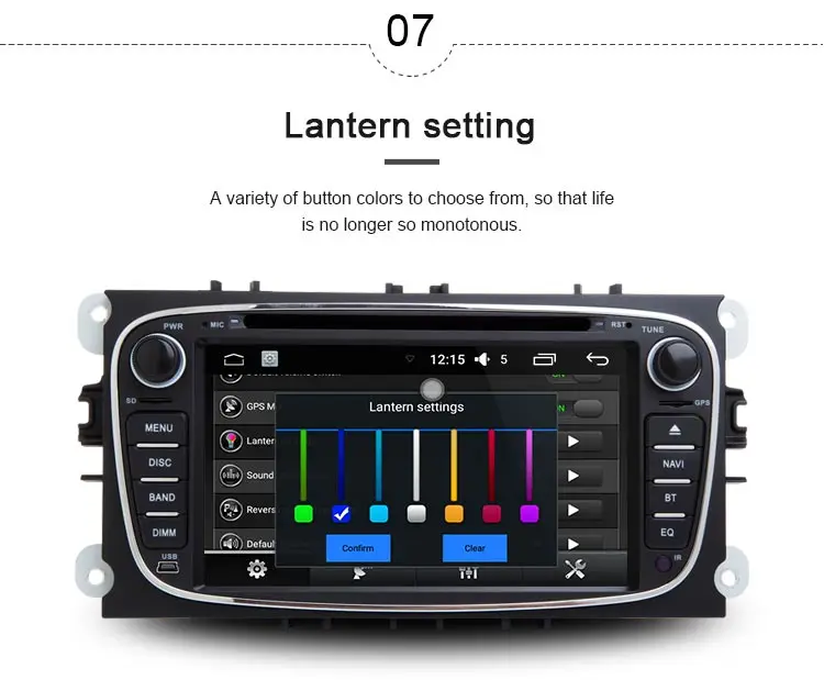 Clearance JDASTON Android 8.1 Car Multimedia Player For FORD Focus 2 S-MAX Mondeo C-MAX Galaxy Fiesta 2 Din Car Radio GPS Navigation DVD 8