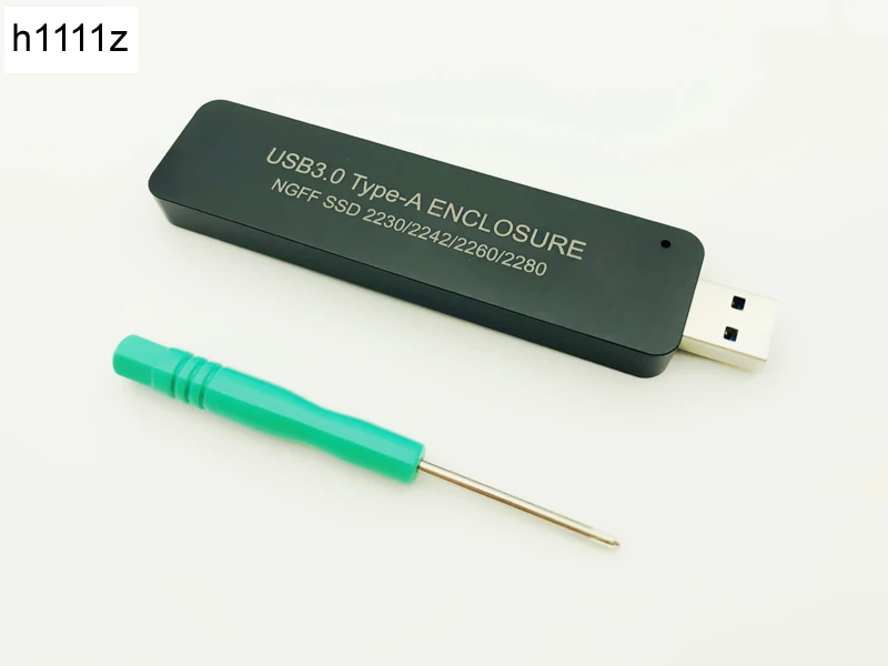 Корпус SSD NGFF M.2 до USB3.0 Type A Внешний корпус для хранения адаптер конвертер Поддержка 2230 2242 2260 M2|Корпус жесткого