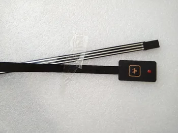 

3pin Single One 1 Key Membrane Switch Keypad Keyboard Control Panel Ultra Slim with led light