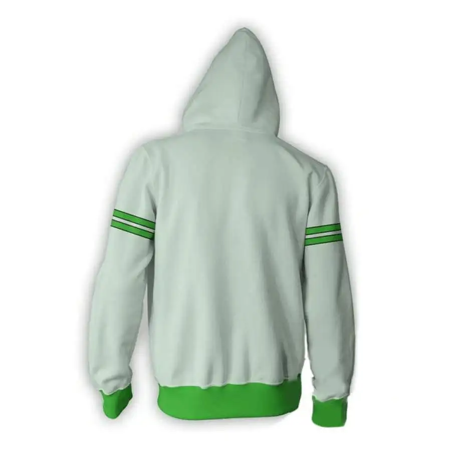 anime Ben 10 Ben Tennyson Hoodie Jacket Cosplay Costume Diamondhead Hoodie Cosplay Printing zipper men women Hooded Sweatshirts