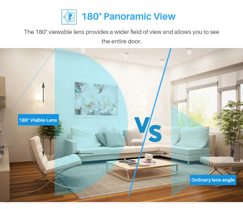 1080P HD Smart WIFI Security Video DoorBell (5)