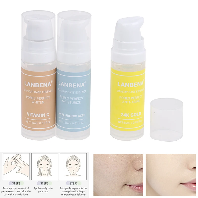 Makeup Base Essence Makeup Primer Face Serum Shrink Pores Moisturizing Oil-Control Brighten Foundation Cosmetic SkinCare