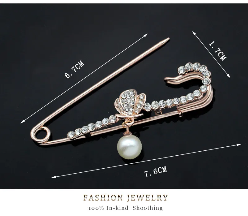 Large Brooch Vintage Brooch Female Fashion Broche Hijab Pins And Brooches For Women Animal Pins Broches Jewelry Fashion