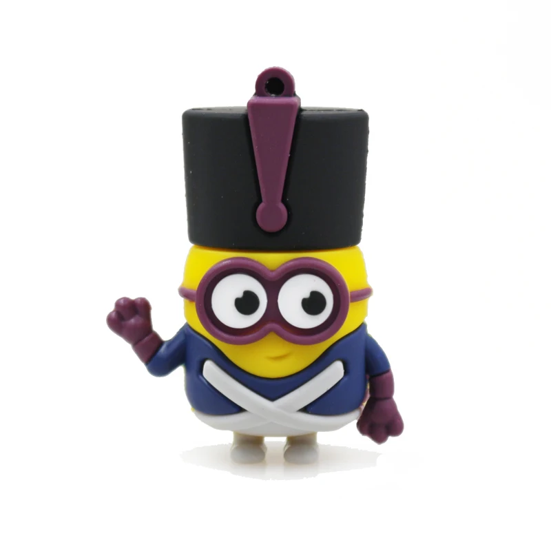 Amthin USB флеш накопитель Миньоны 64G 32G 16G 8G 4G 3 Гадкий я Флешка 64g карта памяти U диск