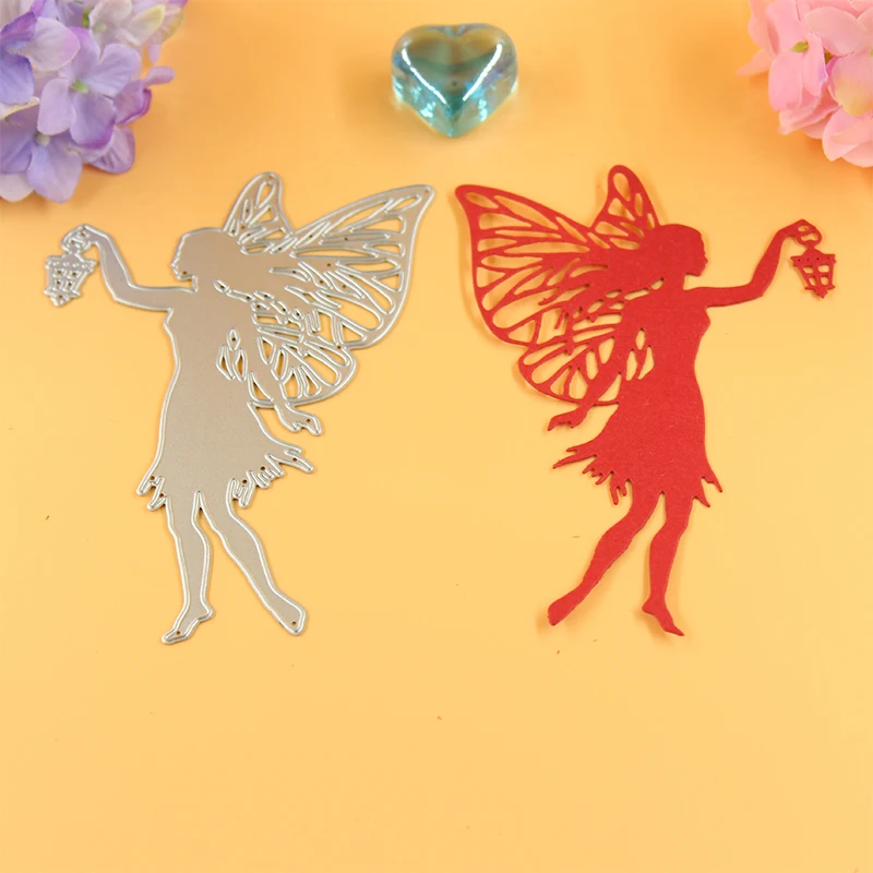 

YLCD046 Girl Metal Cutting Dies For Scrapbooking Die Cutter Template DIY Cards Album Decoration Embossing Folder Stencils