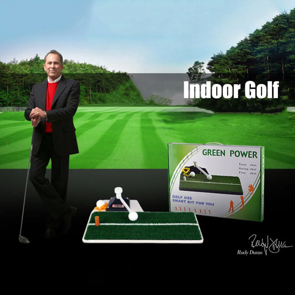 CRESTGOLF коврики для гольфа набор тренировки качели зеленые наборы гольфа|swing trainer|golf