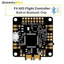 Новое поступление SpeedyBee F4 AIO полета Управление Лер BLE модуль интегрирован Betaflight полета OSD Управление для FPV Фристайл Racing Drone