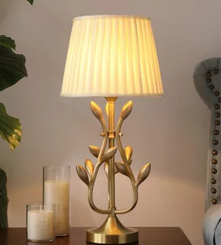 شراءالحديثة الجدول مصباح الذهب مكتب ضوء Tafellamp مكتب عمل مصباح الطاولة المعيشة غرفة البرونزية القراءة غرفة مكتب العمل مصباح Led Abajur