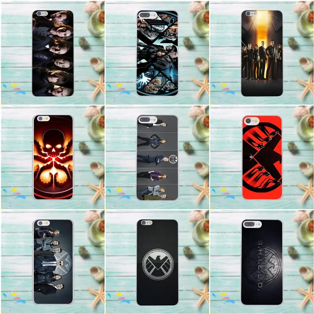 Агенты S H I E L D Season Shield Marvel для Xiaomi Redmi Mi Note 7 8 9 SE Pro Lite Go Play TPU Cover|Чехлы-накладки| |