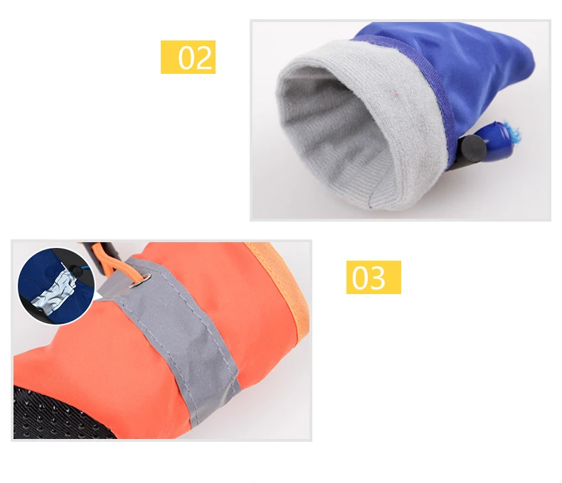 4Pcs set Pet Dogs Shoes Spring Summer Rain Waterproof Boots Socks Rubber Anti-slip Shoes For Big Small Dogs Puppy Cats Footwear (5)