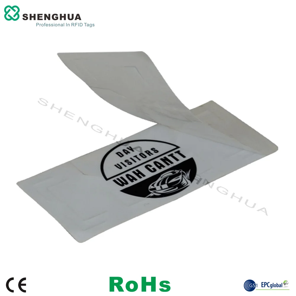 Метка для лобового стекла RFID UHF 200 шт. хрупкая нарезка этикеток 92*40 мм