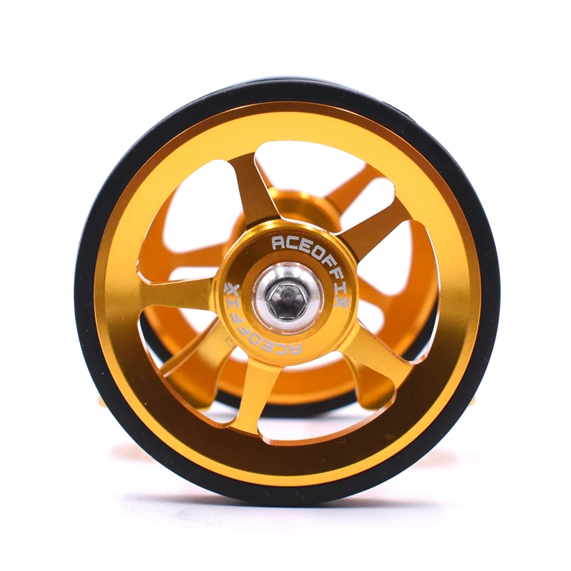 Cheap TWTOPSE 60mm Bike Easywheel Mudguard Wheel For Brompton Folding Bicycle Mud Guards Wheel Double AL7075 CNC Lightweight 65g Parts 5 Cheap TWTOPSE 60mm Bike Easywheel Mudguard Wheel For Brompton Folding Bicycle Mud Guards Wheel Double AL7075 CNC Lightweight 65g Parts 5