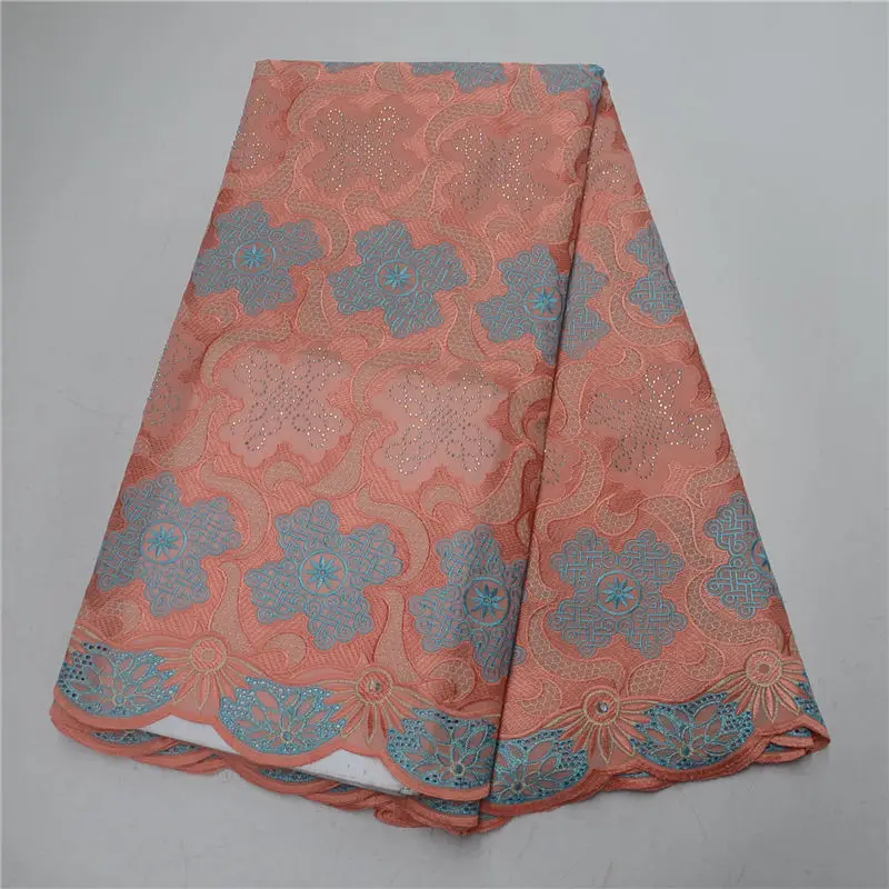 

African voile lace 2019 Swiss voile lace fabric for wedding dress high quality Swiss polish voile laces Switzerland cotton