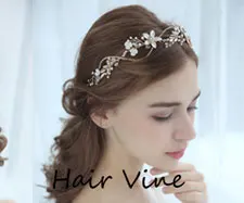 Ослепительная Свадебные Boho головной убор кленовый лист со стразами свадебное украшение для волос лоб группа Кристалл ободки для платье