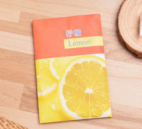 lemon 3 шт. Натуральные сушеные цветы благовония пакетики лаванды ароматизированные Саше ваниль Жасмин ароматерапия мешок для ящиков шкафов и автомобилей - Цвет: lemon