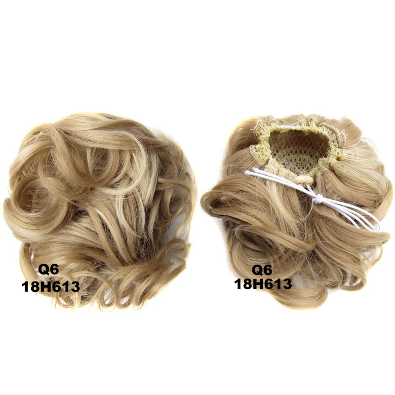Jeedou Synthetic Curly Hair Chignon Bun Pad Rubber Band 60g Chic and Trendy Hottest Hair Trends Hairpieces Jeedou Synthetic Curly Hair Chignon Bun Pad Rubber Band 60g Chic and Trendy Hottest Hair Trends Hairpieces