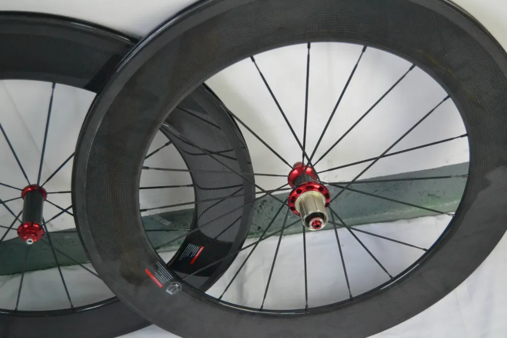 Flash Deal hot sale!! top-fire clincher full carbon bicycle wheel WH-R88C 5