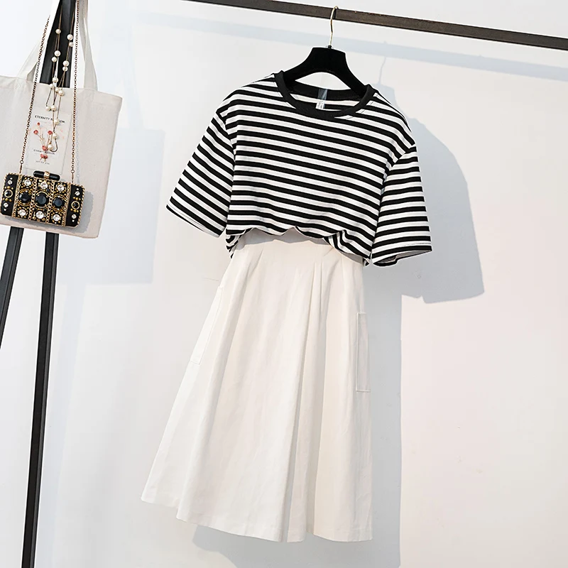 

8037# Large Size Nursing T shirt + Wide Leg Pants Summer Fashion Maternity Mother Breastfeeding Clothing Suit for Pregnant Women