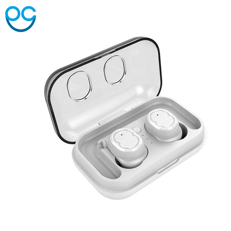 

OGV True Wireless Earbuds Hifi V5.0 Bluetooth Earphone TWS Stereo With Mic for iPhone X 8 Samsung Xiaomi Charger Box Earphones