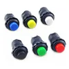 1 Uds auto bloqueo botón DS-228 DS228 12mm cerradura de enclavamiento de-Interruptor de botón de empuje mantiene interruptores con pulsador ► Foto 1/3