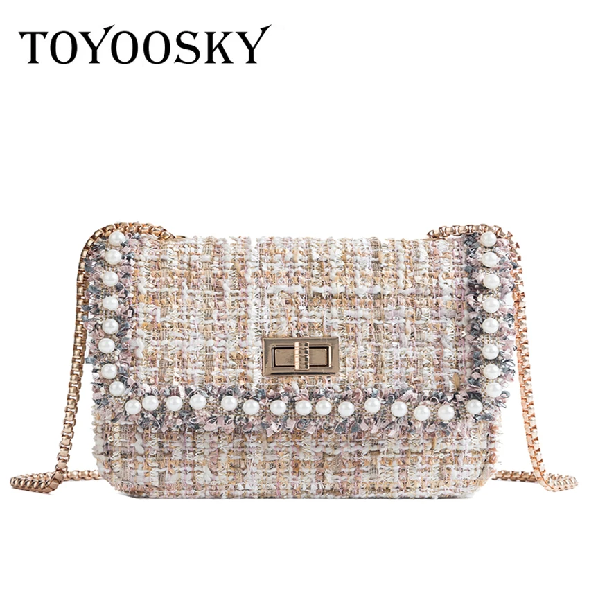 TOYOOSKY Новая модная шерстяная женская сумка мессенджер сумки через плечо